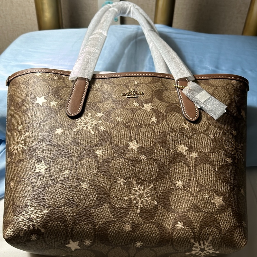 Coach small tote.